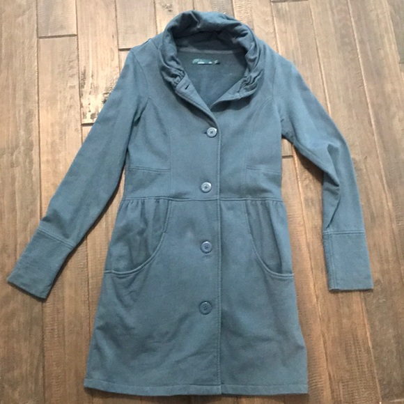 Prana Jackets & Blazers - Prana hip length jacket Misty Blue sz XS